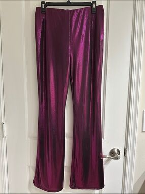 Shimmering Purple Women's Pants